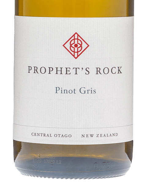 Prophet's Rock Pinot Gris Label Close UP